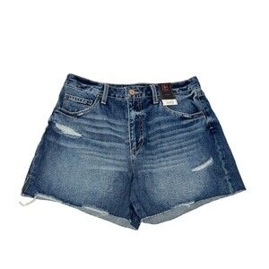Cut-Off denim shorts juniors sz 9 distressed high rise